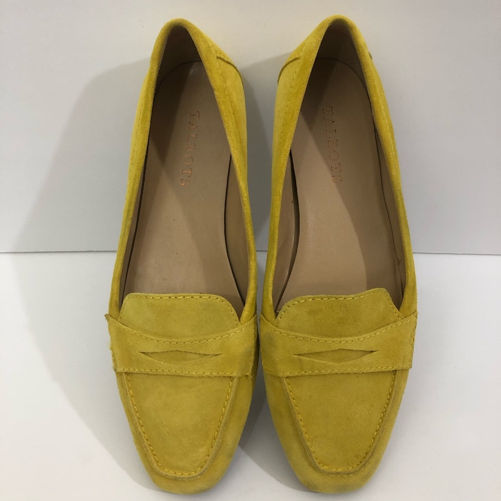Talbots leather loafers
